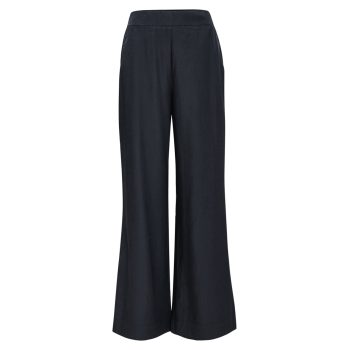 Bea Wide Pant Black | Peppercorn