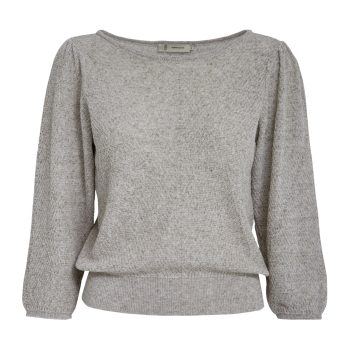 Betzy GRS Knit Pullover Winter Twig Sand Melange | Peppercorn