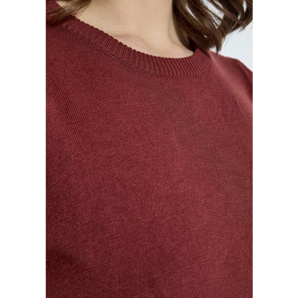 Liva Knit Tee Madder Brown | Minus - Afbeelding 6