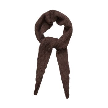 Woona Opalia Scarf Hot Fudge Brown | Becksöndergaard