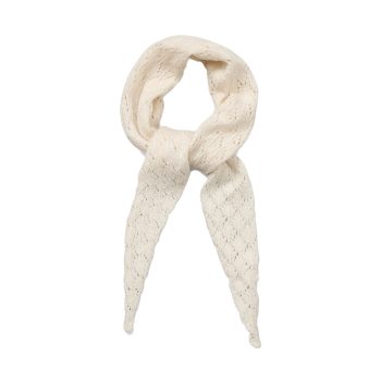 Woona Opalia Scarf Birch White | Becksöndergaard