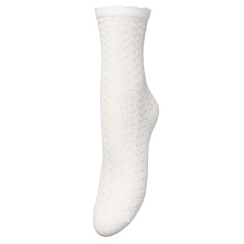 Leofa Cotta Sock Birch White | Becksöndergaard