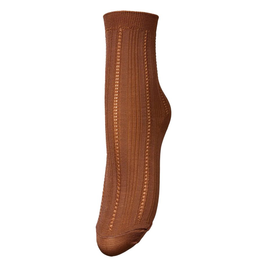 Drake Solid Sock Mocha Brown | Becksöndergaard