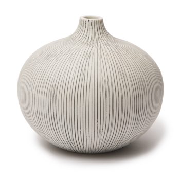 Vase Bari L Grey 10 cm | Lindform