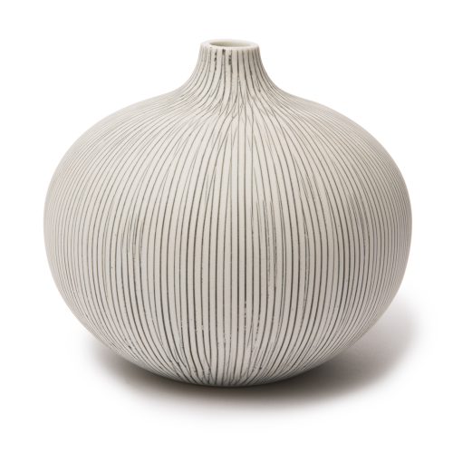 Vase Bari L Grey 10 cm | Lindform