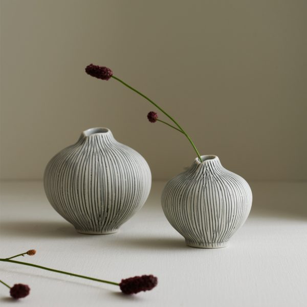 Vase Line S Grey 5,6cm | Lindform - Afbeelding 2