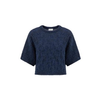 Pepper SS Sweater Midnight Blue | Alchemist