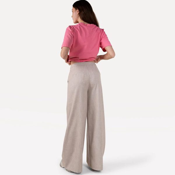 Evelyn Trousers Parchment Melee | Another Label - Afbeelding 4