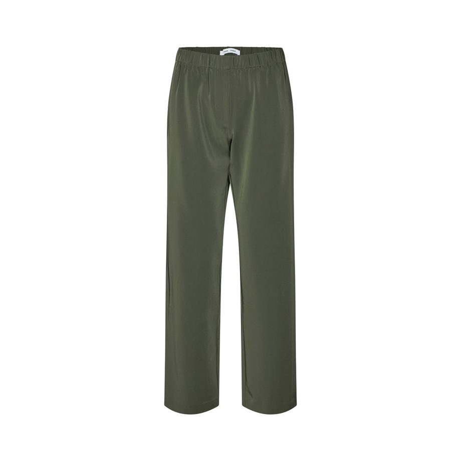 Hoys Straight Pants Forest Night | Samsoe Samsoe