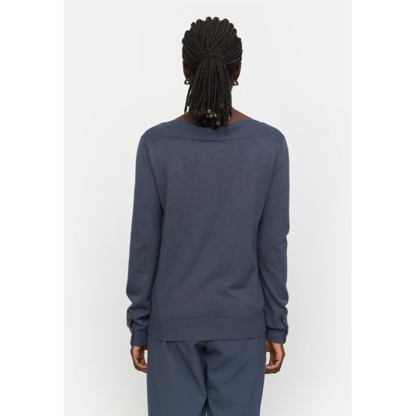 Epira Boatneck Knit Ombre Blue | Soft Rebels - Afbeelding 3