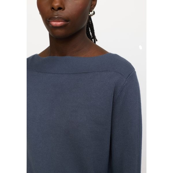 Epira Boatneck Knit Ombre Blue | Soft Rebels - Afbeelding 4