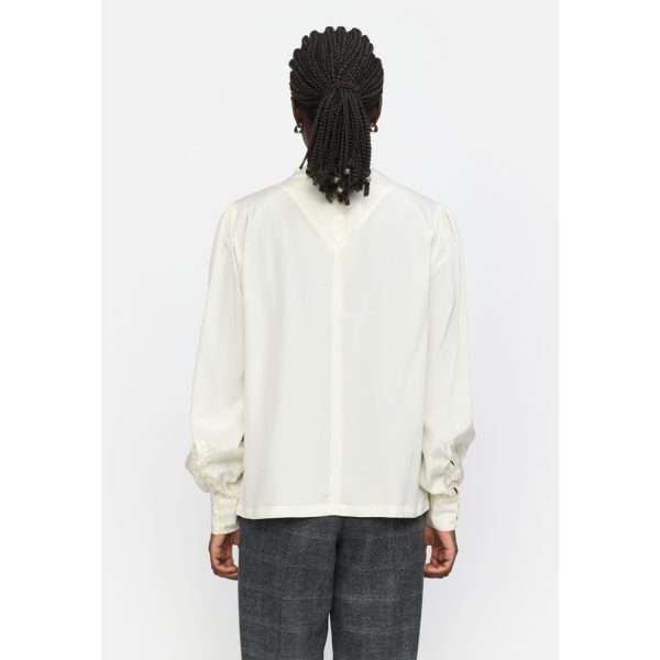 Nikki Highneck Blouse Arctic Wolf | Soft Rebels - Afbeelding 5