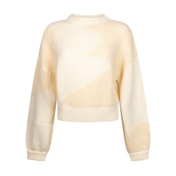 Cassy Knitted Pull Egg White | Another Label