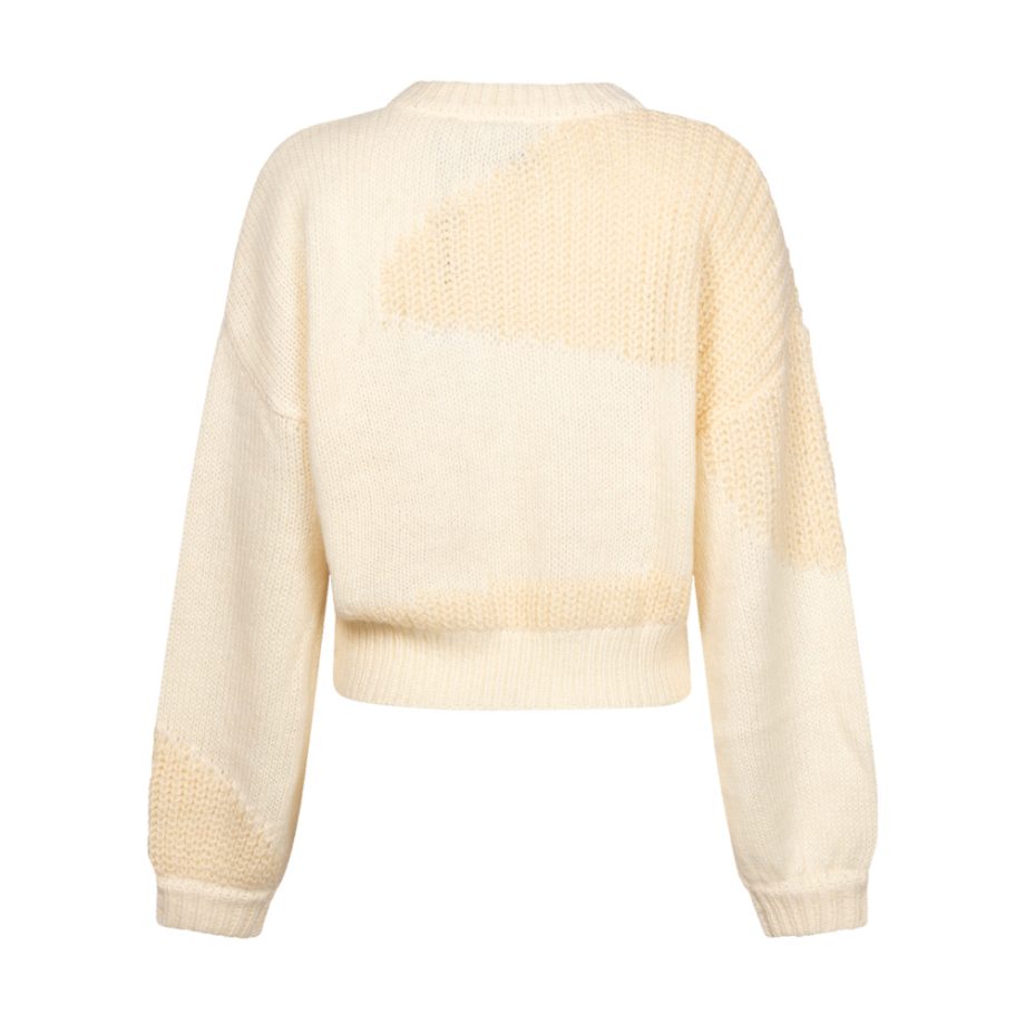 Cassy Knitted Pull Egg White | Another Label