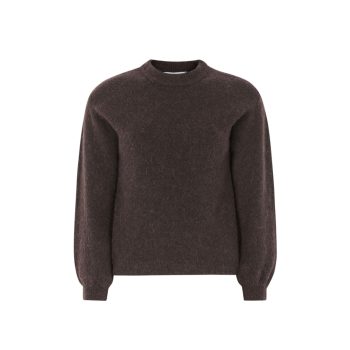 Allison Knit Chocolate Plum Melange | Soft Rebels