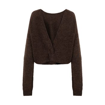 Adea Knitted Pull Slate Black Melee | Another Label