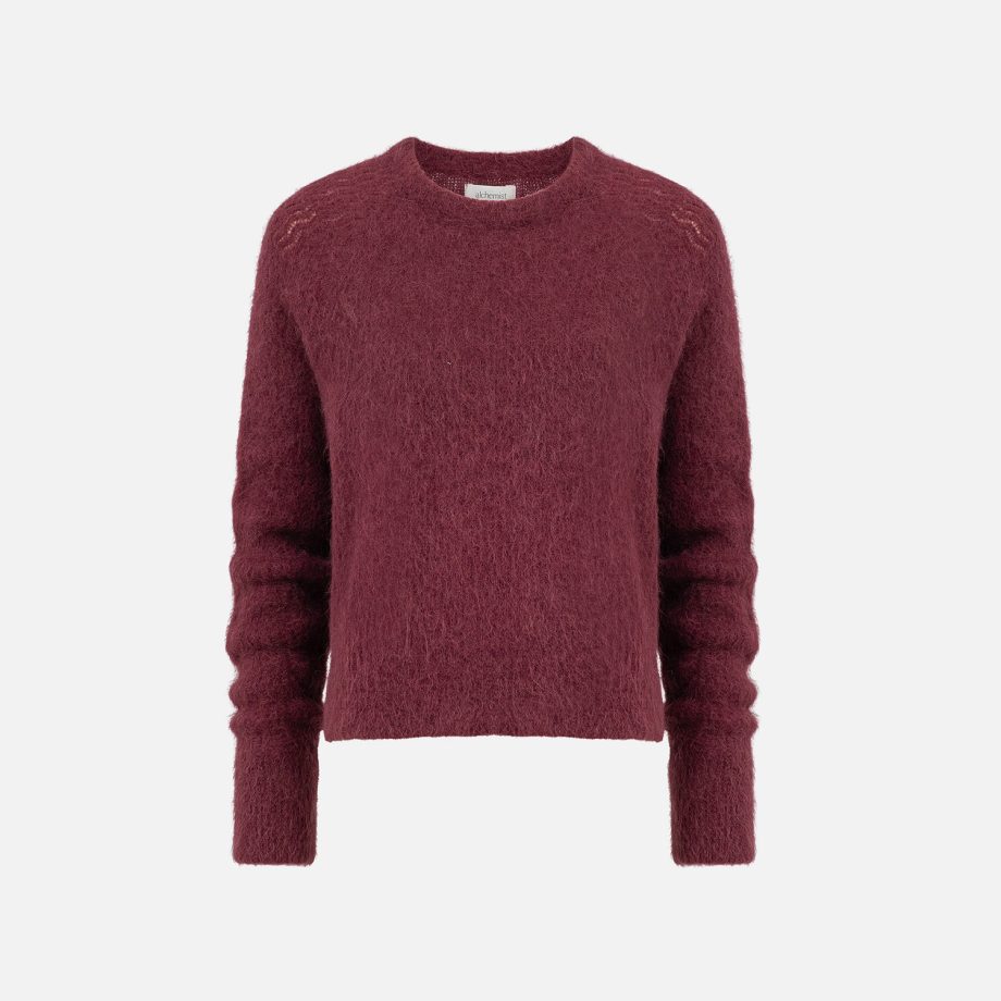 Sesame Sweater Merlot | Alchemist