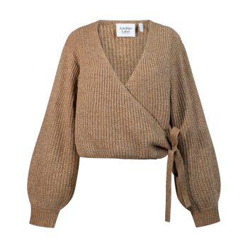 Abby Knitted Cardigan Kangaroo Melee | Another Label