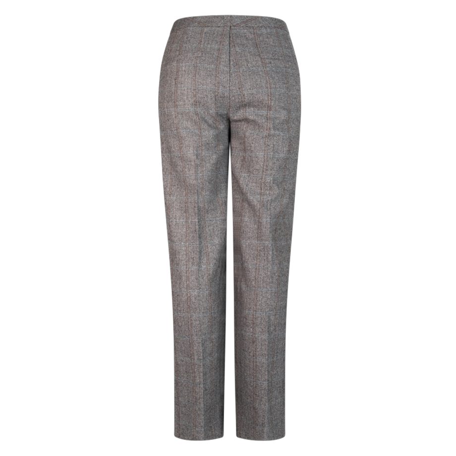 Moore Check Pants Dark Grey Check | Another Label