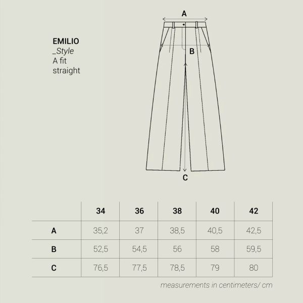 Emilio Pantalon Coffea | Sessùn - Afbeelding 5