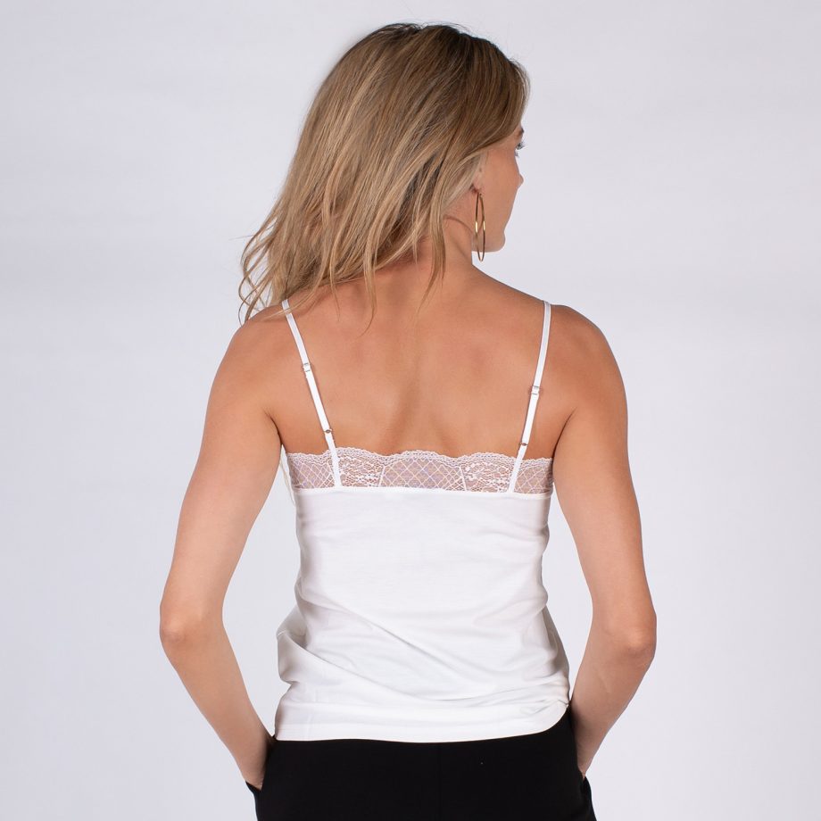 Top Off White Lace | The Clothed