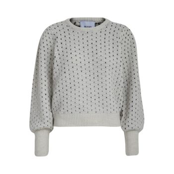 Elja Knit Pullover Light Birch | Minus