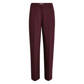 Delia Mid Waisted Straight Pant Fudge Purple | Peppercorn