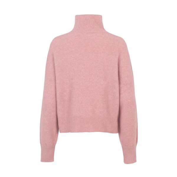 Nola Knit Turtleneck Woodrose | Samsoe Samsoe