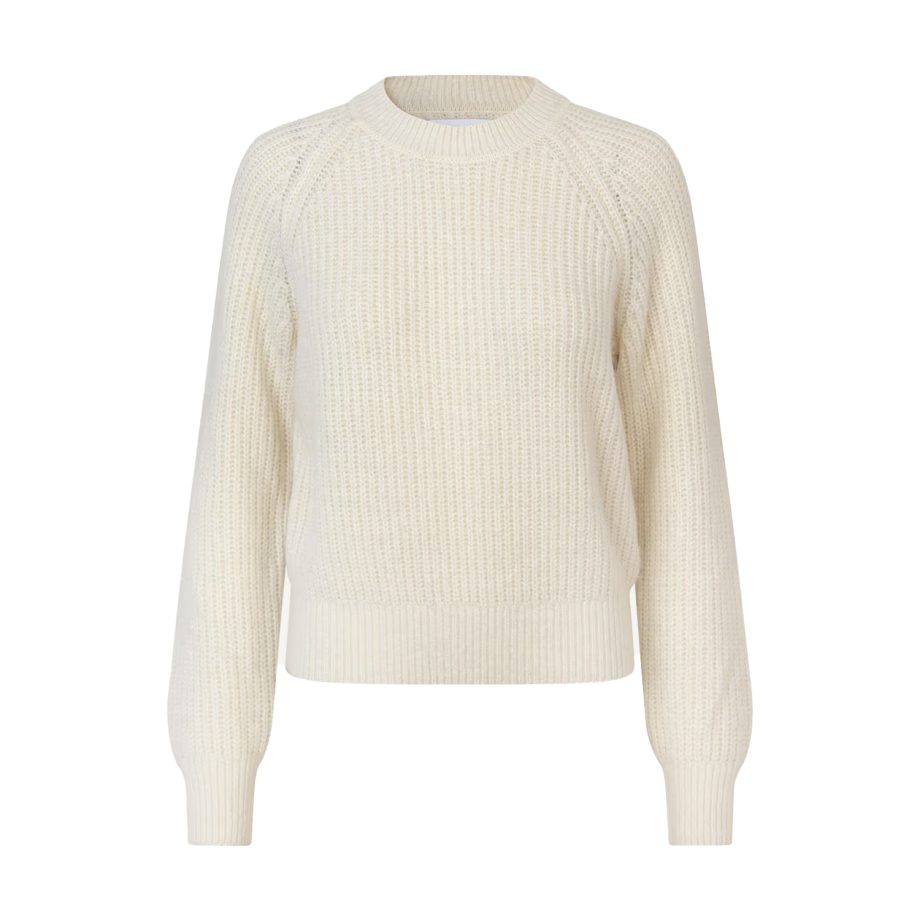 Salayla Sweater Clear Cream | Samsoe Samsoe