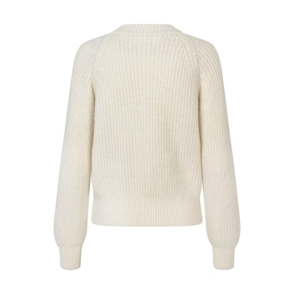 Salayla Sweater Clear Cream | Samsoe Samsoe