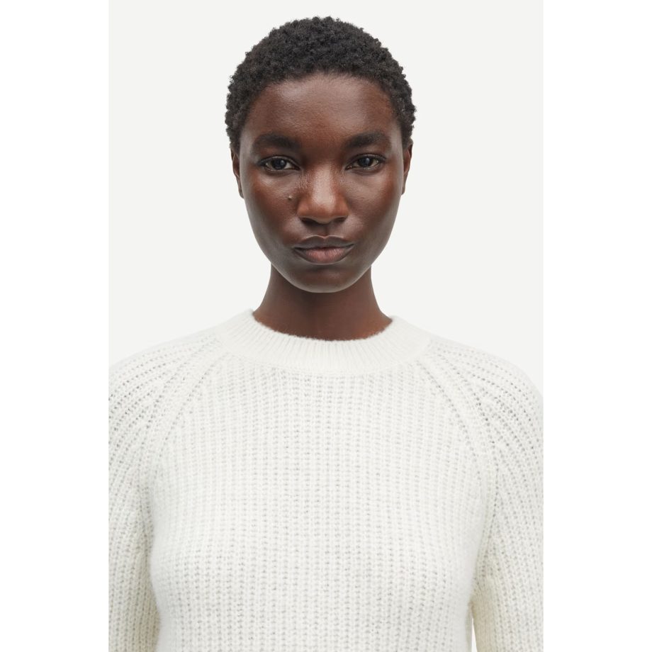 Salayla Sweater Clear Cream | Samsoe Samsoe