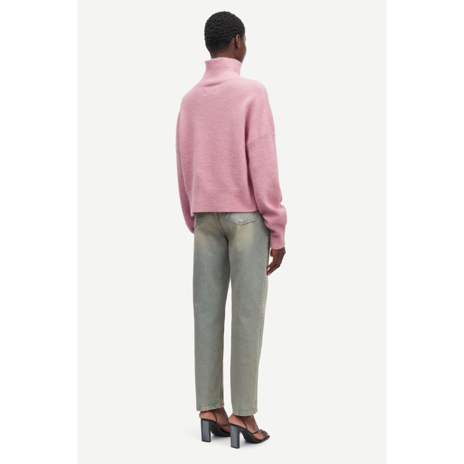 Nola Knit Turtleneck Woodrose | Samsoe Samsoe