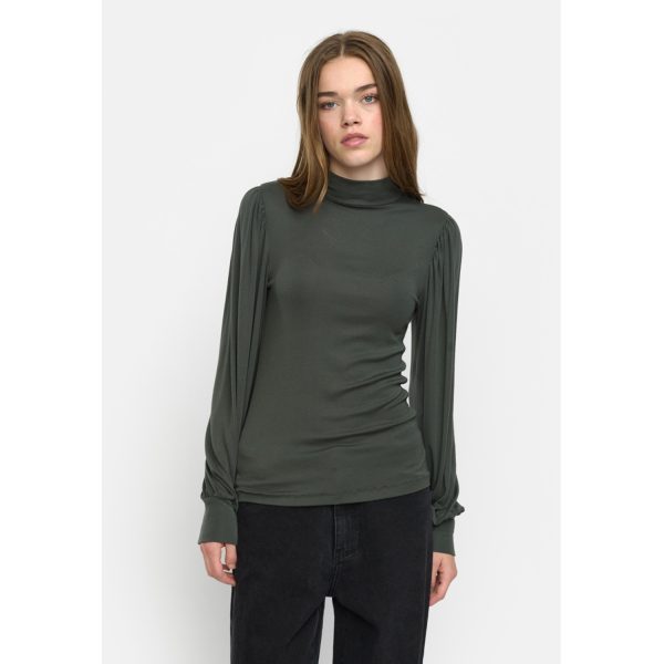 Roman T-Neck Top Kambaba | Soft Rebels - Afbeelding 2