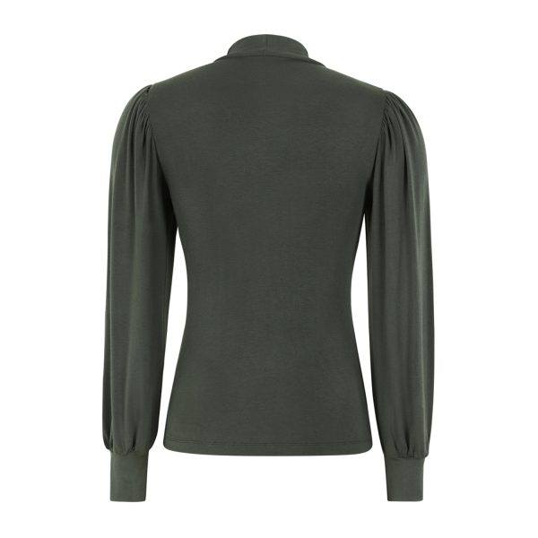 Roman T-Neck Top Kambaba | Soft Rebels - Afbeelding 5