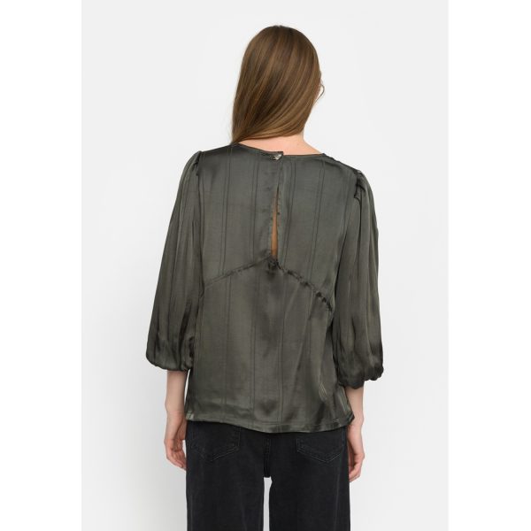 Madelyn Blouse Striped Jacquard Kambaba | Soft Rebels