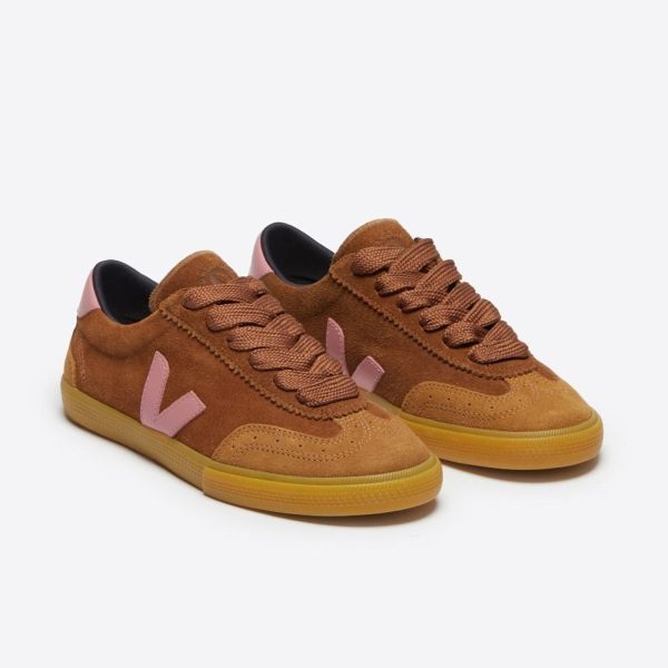 Volley Suede Cognac Mary | VEJA