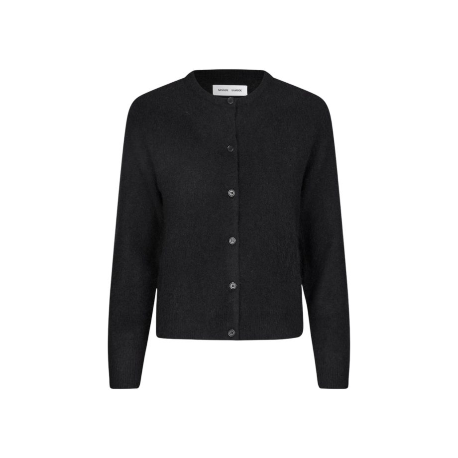 Nor Short Cardigan Black | Samsøe Samsøe