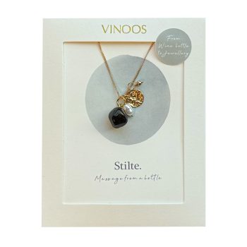 Glass Necklace Stilte | Vinoos