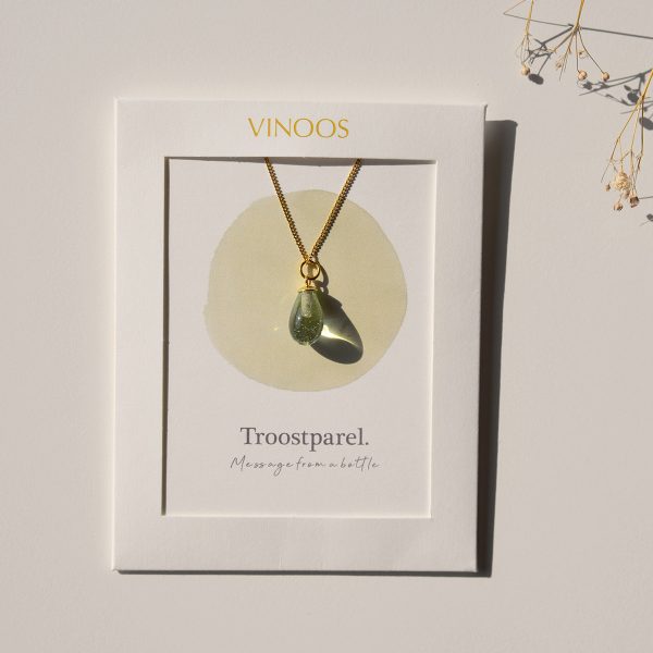 Glass Necklace Troostparel | Vinoos