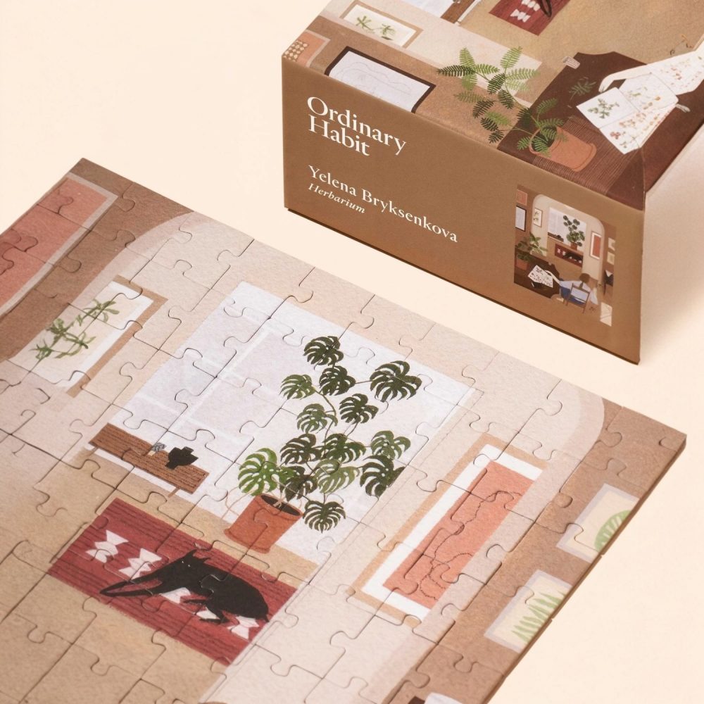 Herbarium-Puzzel van 100st. | Ordinary Habit