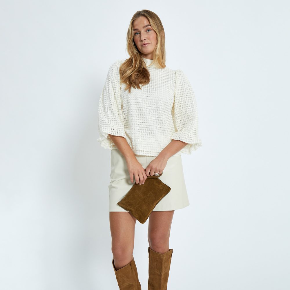 Fiora Blouse Light Birch | Minus