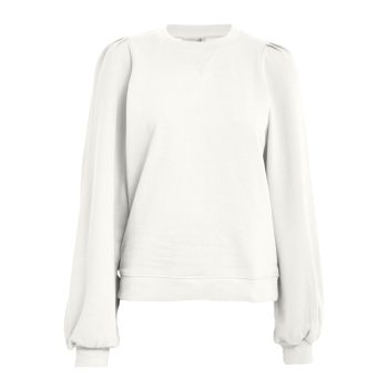 Gloria GOTS Sweatshirt Gardenia | Peppercorn