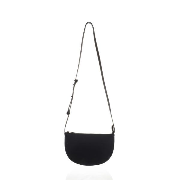 Farou Half Moon Bag Black | Monk&Anna