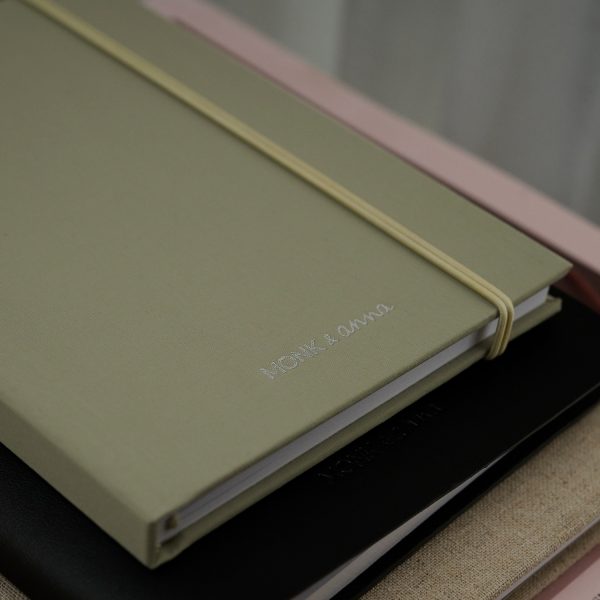 Notebook S Nylon Peridot | Monk&Anna