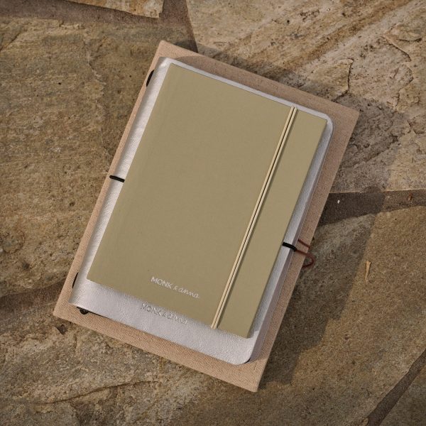 Notebook S Nylon Peridot | Monk&Anna