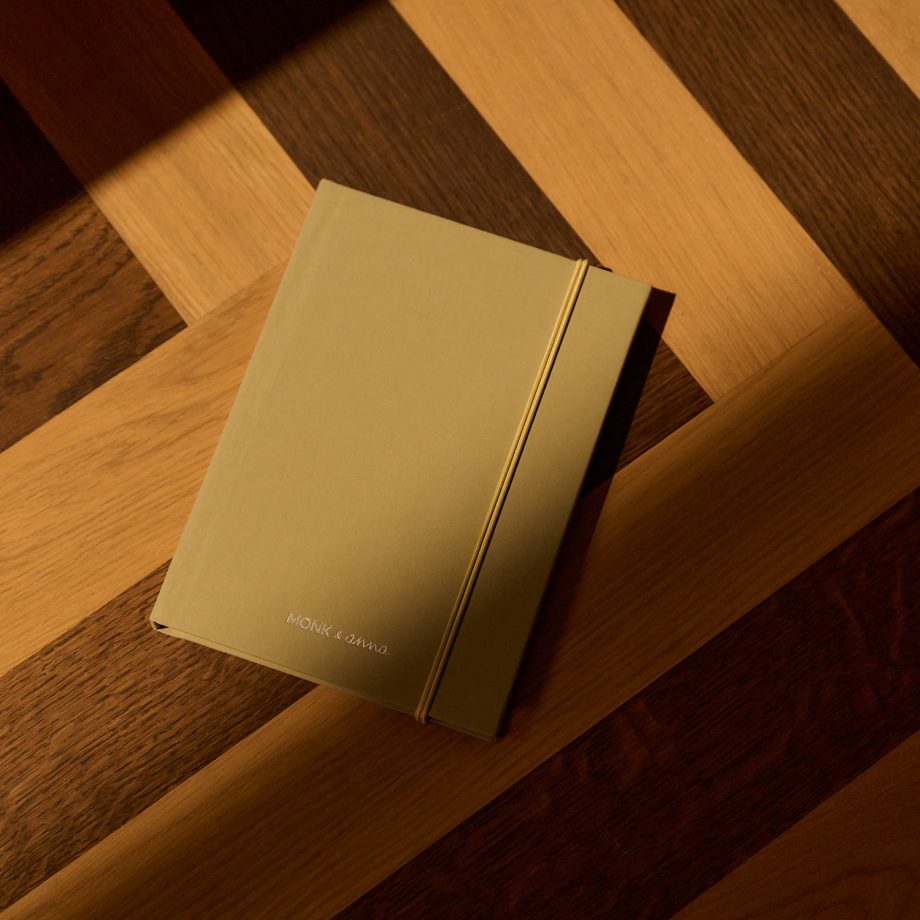 Notebook S Nylon Peridot | Monk&Anna