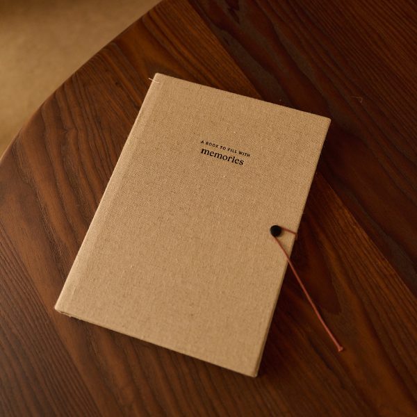 Notebook L Linen Memories | Monk&Anna