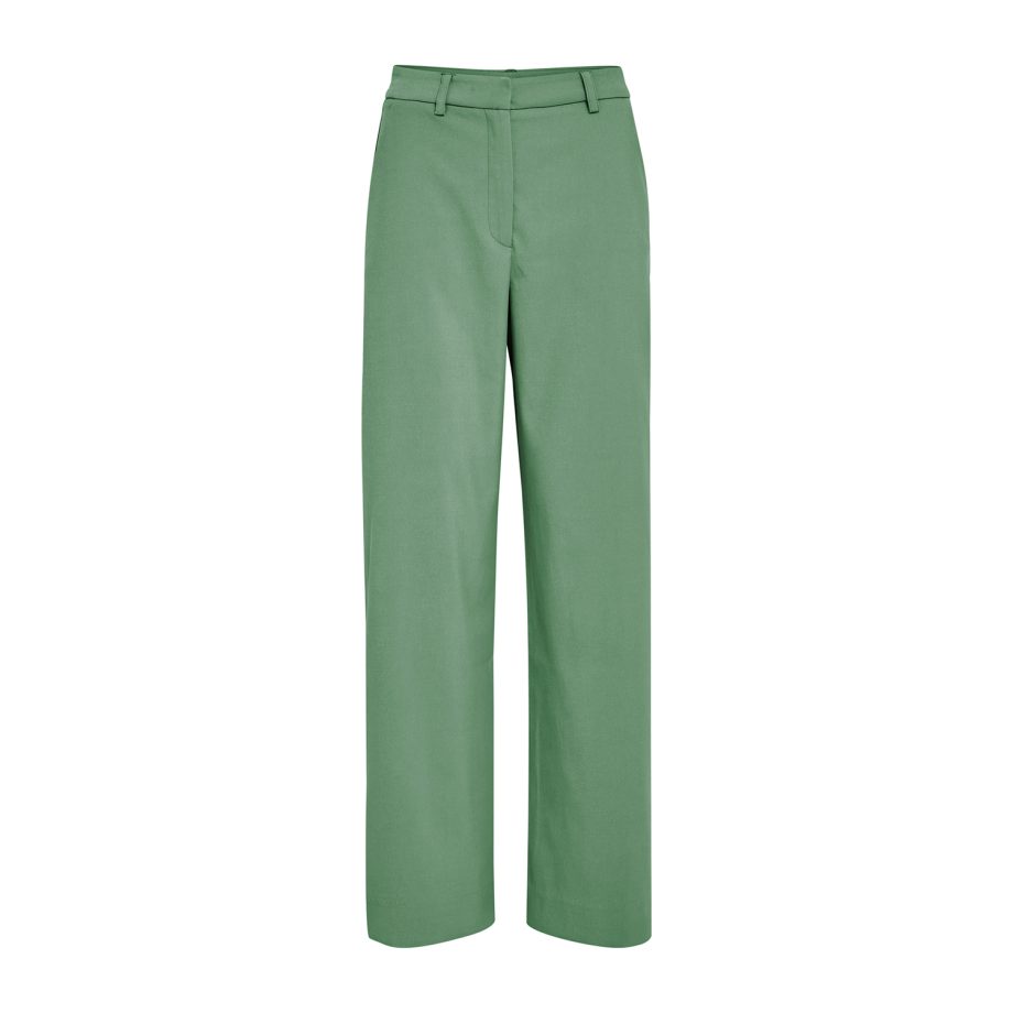 Livina Straight Leg Pants Frosty Spruce | Minus