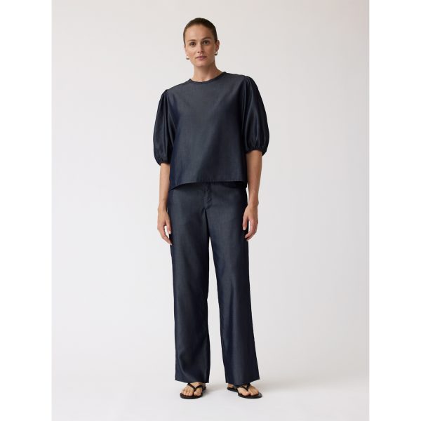 Lara Pants Dark Indigo | Alchemist