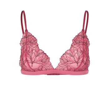 Saaudrey Bra Rose Wine Lace | Samsoe Samsoe